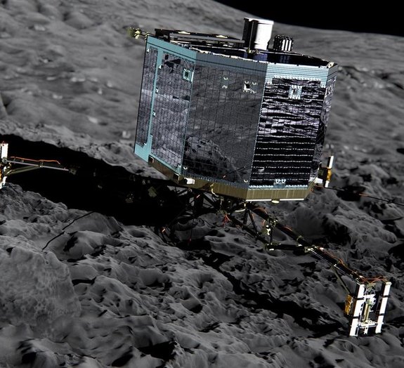 Acompanhe ao vivo o pouso histórico de Rosetta sobre o cometa 67P/Churyumov
