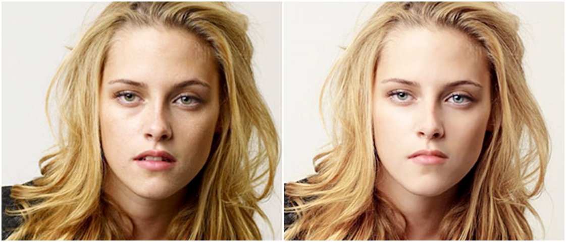 15 celebridades antes e depois do Photoshop