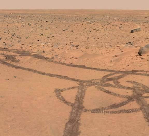 NASA fotografa desenho obsceno em Marte