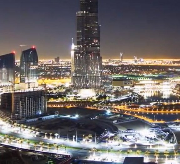 Vídeo mostra magia de luzes e sombras em Dubai