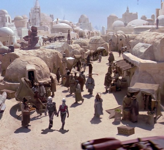 Set de filmagem de Star Wars serve de referência para descoberta científica