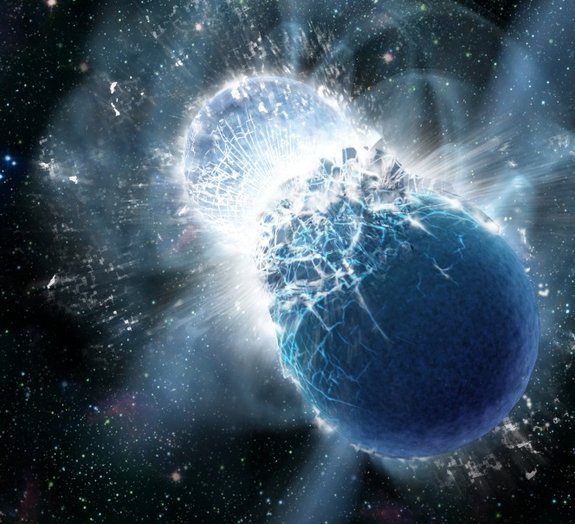 Colisão de estrelas de nêutrons pode ter dado origem a todo o ouro da Terra