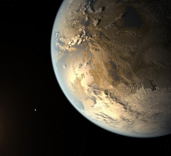 NASA descobre planeta do tamanho da Terra onde existe chance de haver vida