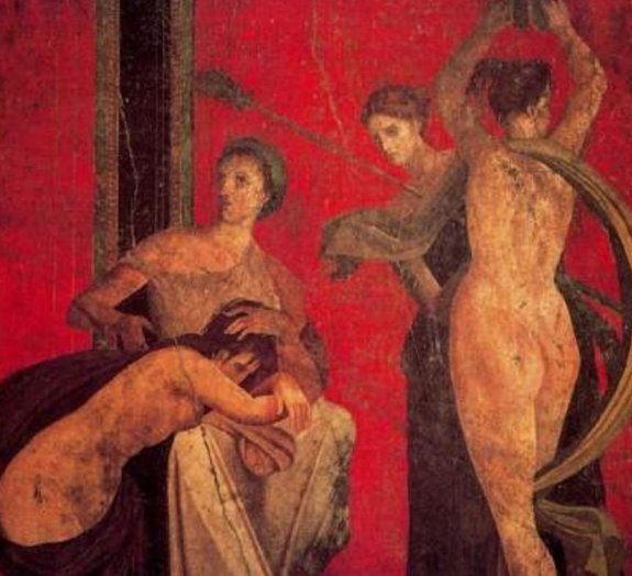 Em Pompeia existem grafites obscenos de quase 2 mil anos