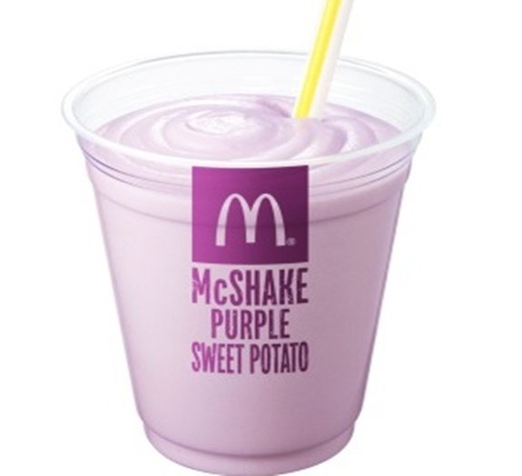 No Japão, McDonalds vai lançar um milk-shake limitado de batata-doce roxa