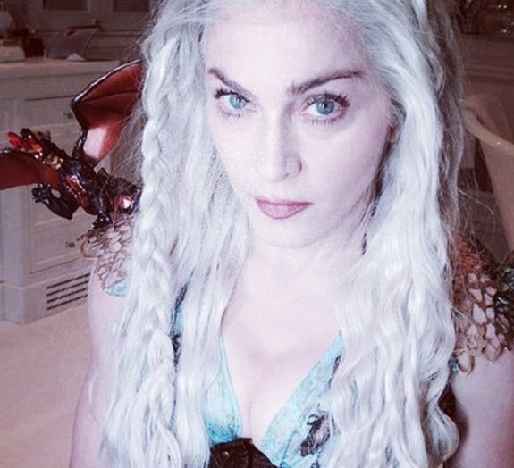Madonna aparece vestida de Daenerys Targaryen, de Game of Thrones