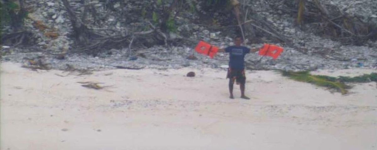 O náufrago que sobreviveu 14 meses no mar e foi processado por