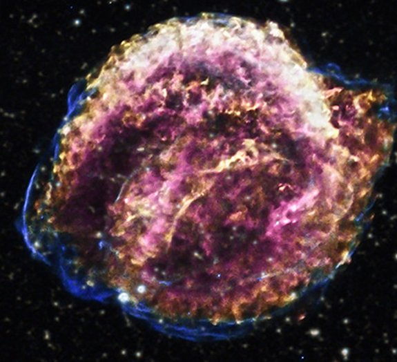 NASA divulga imagens incríveis da supernova Kepler