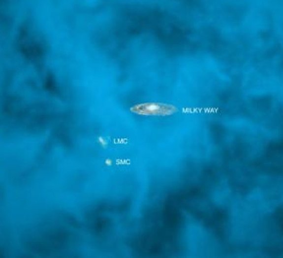 NASA: nossa galáxia está envolta por halo de gás quente
