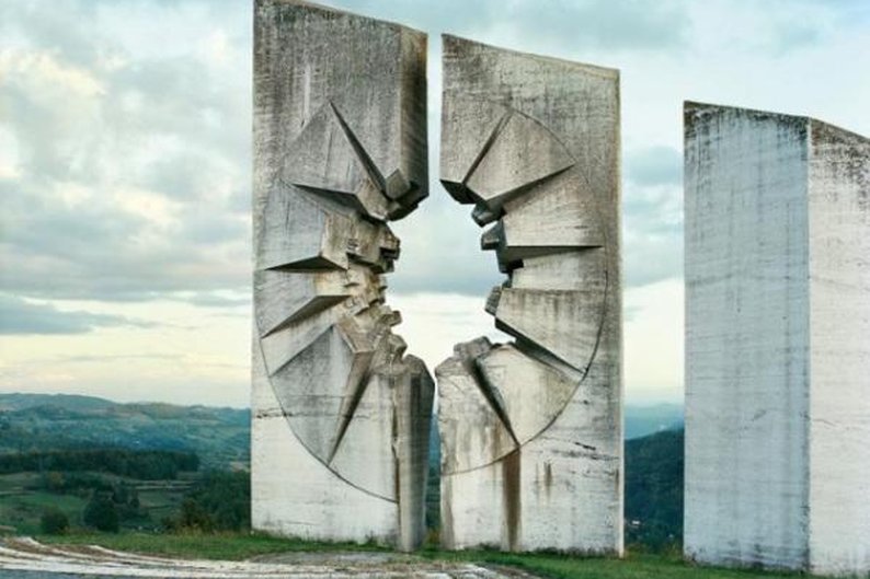 Monumentos de Spomenik, antiga Iugoslávia