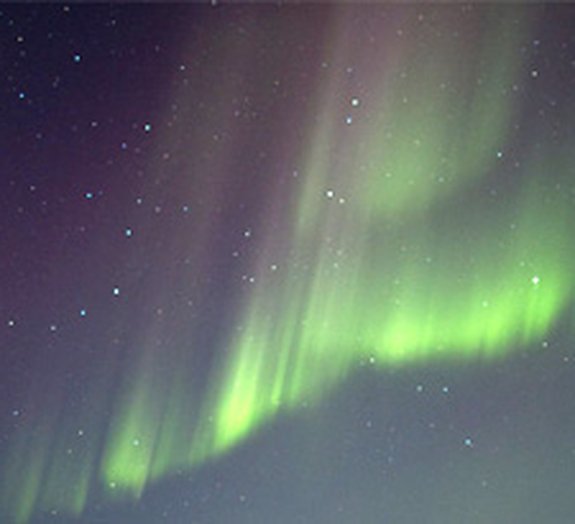 Céu da Groenlândia é palco da incrível Aurora Boreal
