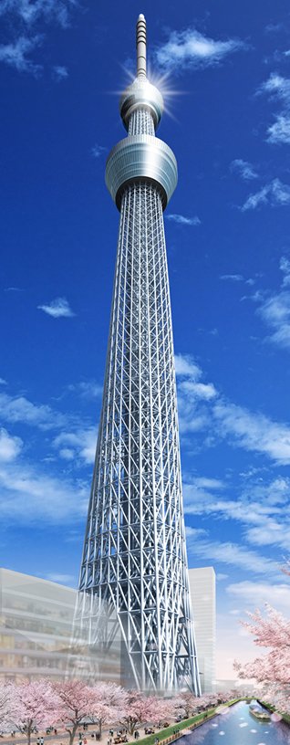 Conheça a Tokyo Sky Tree, a torre mais alta do mundo