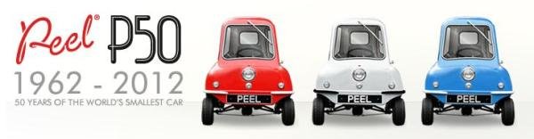 Conheça o Peel P50, o menor carro do mundo