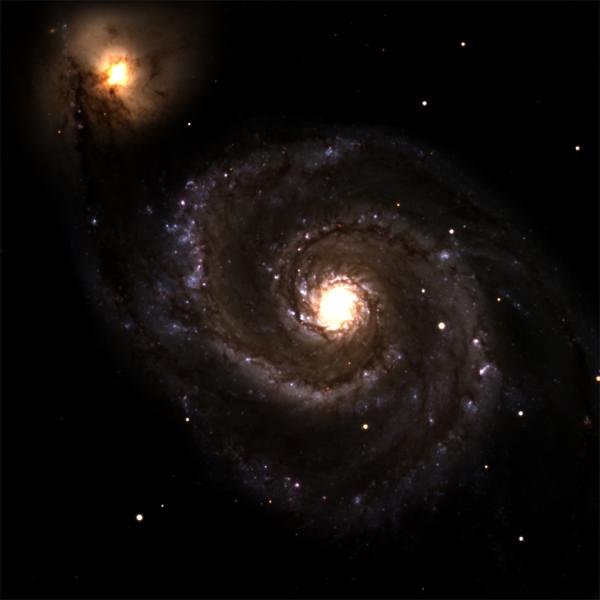 Galáxia do Redemoinho (M51)