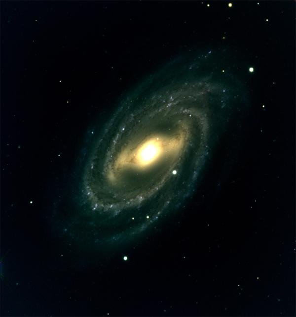 Galáxia em espiral M109