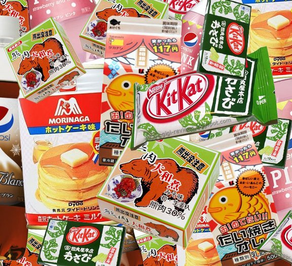 Veja alguns alimentos com sabores um tanto bizarros no Japão