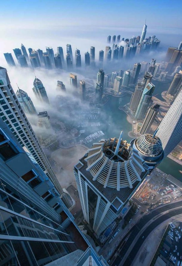 Dubai fica ainda mais incrível quando olhada de cima - Mega Curioso