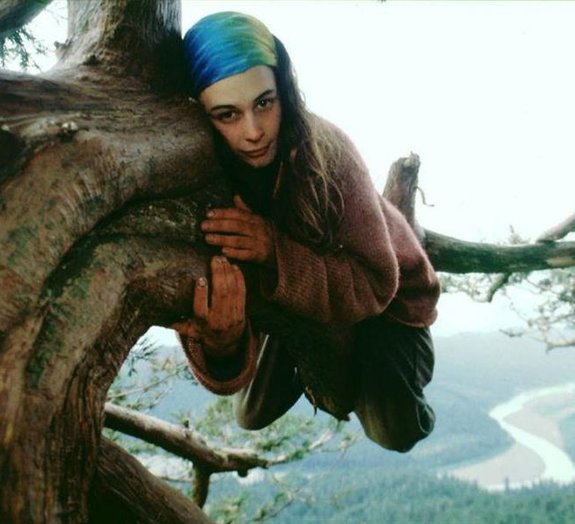 Jovem passa mais de 2 anos em cima de uma árvore para impedir sua derrubada
