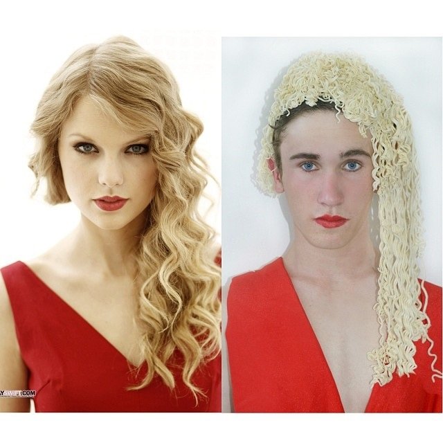 Olha a zoeira: adolescente recria fotos de artistas e vira hit no Instagram