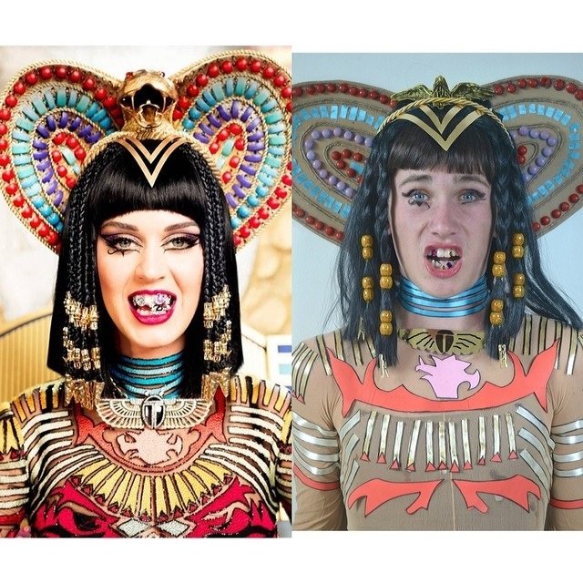 Olha a zoeira: adolescente recria fotos de artistas e vira hit no Instagram