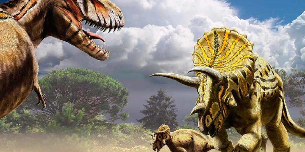 Desenhos animados de extinção de dinossauros