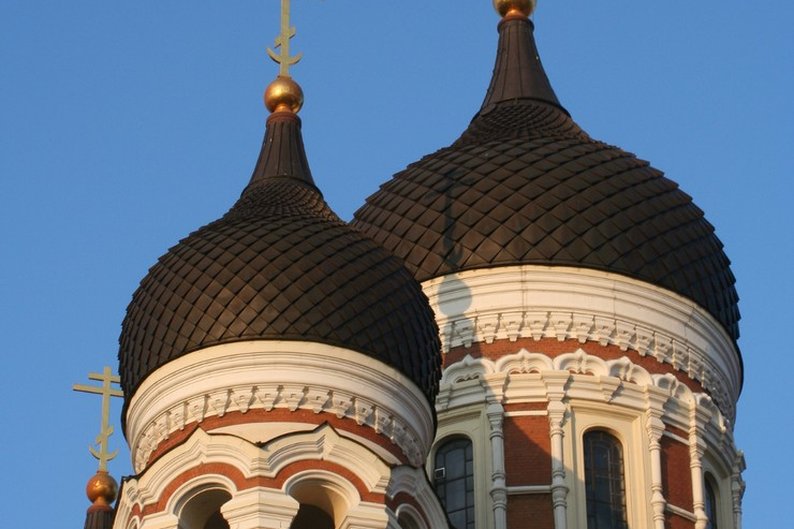 Detalhes da catedral Aleksand Nevsky