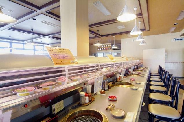 Japoneses criam restaurante de 'churrasco' na esteira