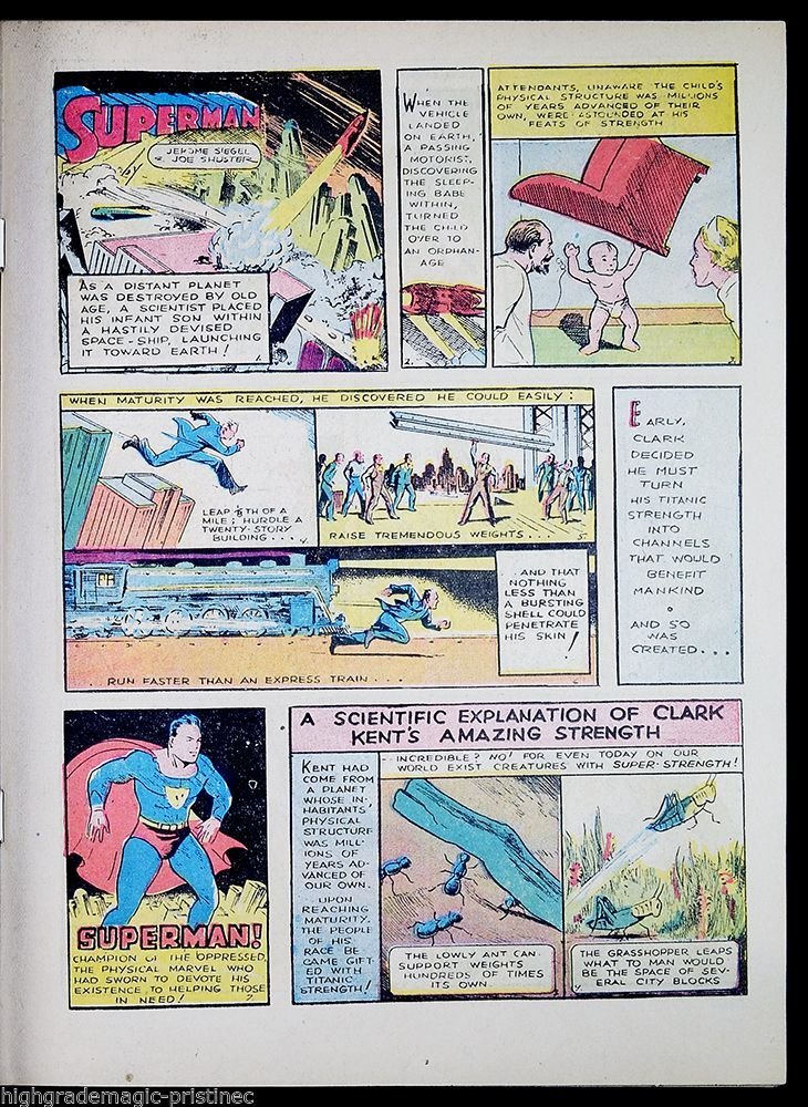 Leilão da edição número 1 de HQ do Super-Homem já passou dos US$ 2 milhões