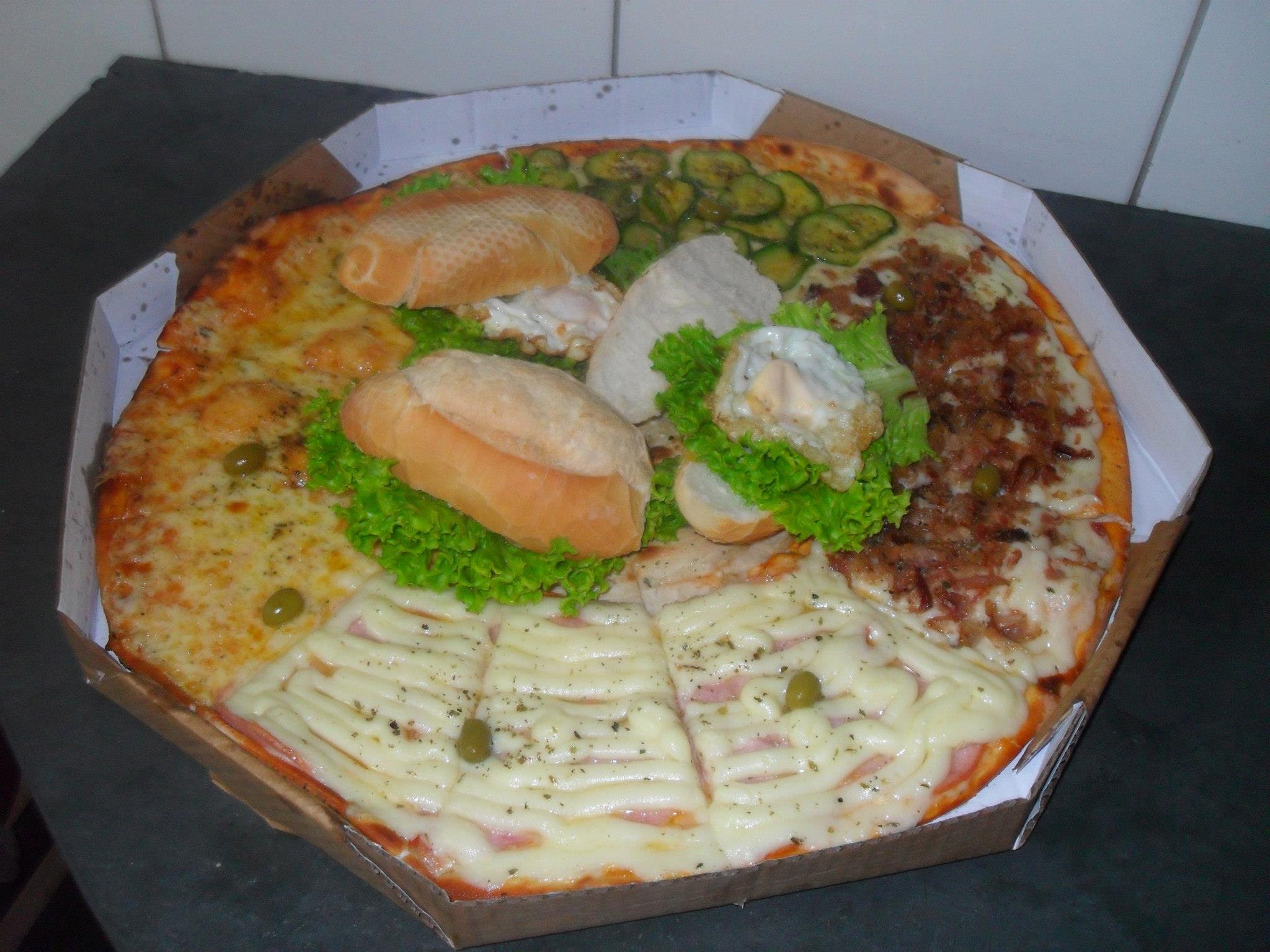 Sem exagero: estas são as pizzas mais monstruosas que você vai ver na vida