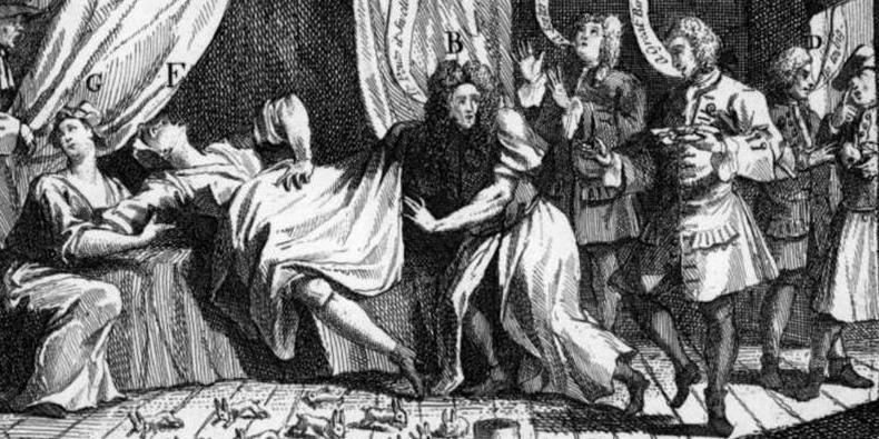 Imagem de Conheça a bizarra história da mulher que dava à luz coelhos no século 18 no site Mega Curioso