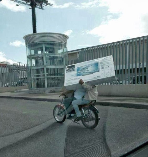 62 fotos que provam que o transporte não tem mais salvação