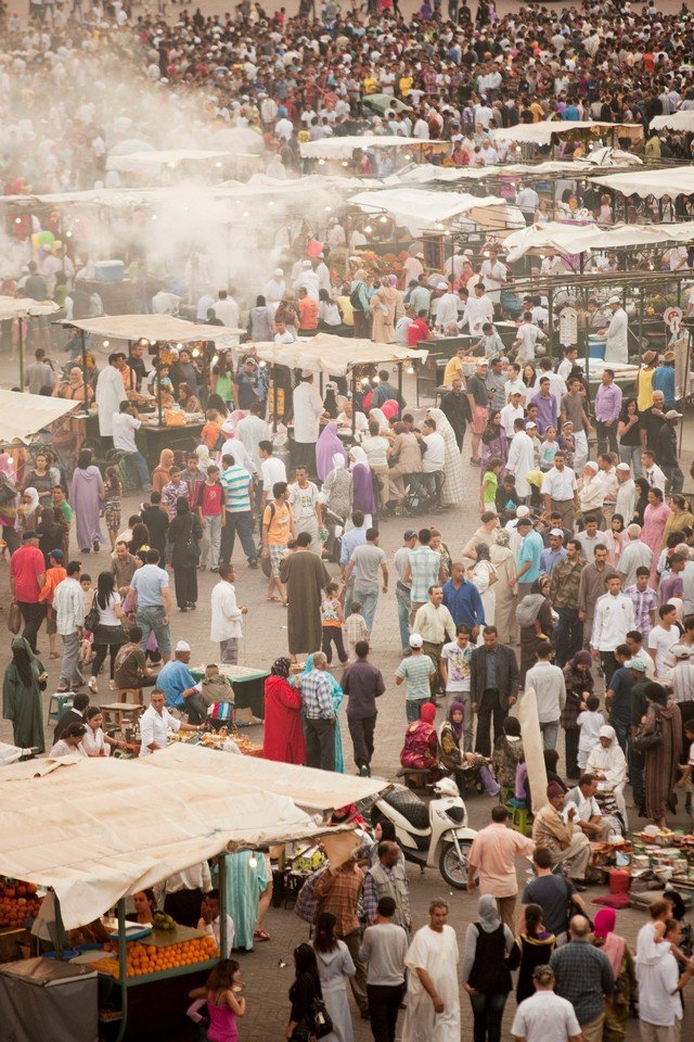 Agito na Djemaa el-Fna