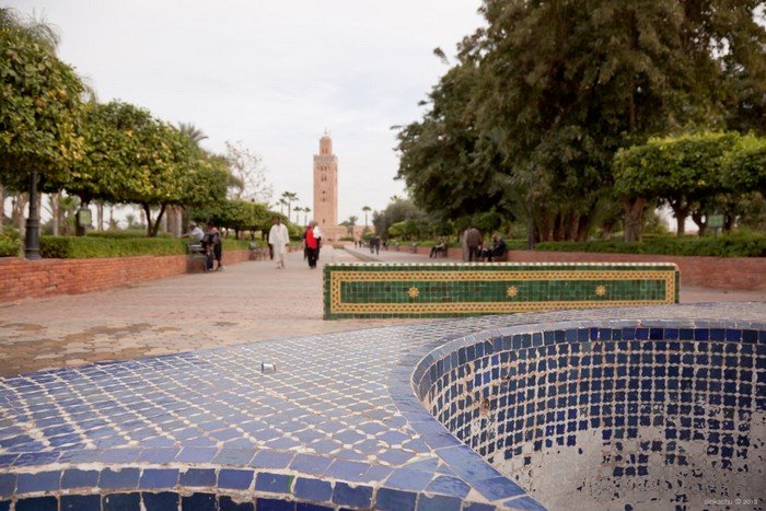 Parque Lalla Hasna, Marrakesh, Marrocos.