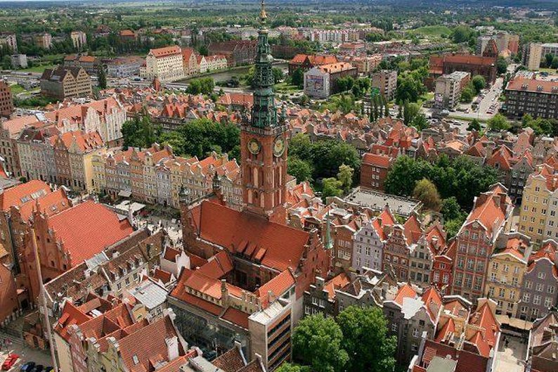 Cidade histórica de Gdansk