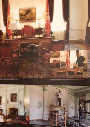 Fotos em exposição mostram mais detalhes dos bastidores de gravação.