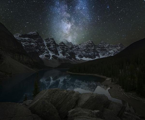 Moraine Lake, Banff National Park - Alberta, Canadá