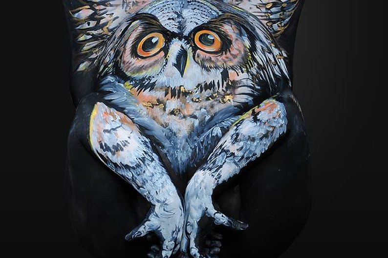 22 artistas pintam animais selvagens no corpo - Nerdizmo