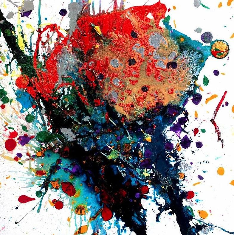 Impressionante: artista abstrata mais jovem do mundo possui somente 7 anos