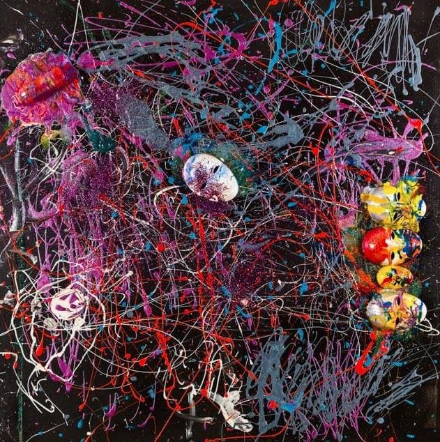 Impressionante: artista abstrata mais jovem do mundo possui somente 7 anos