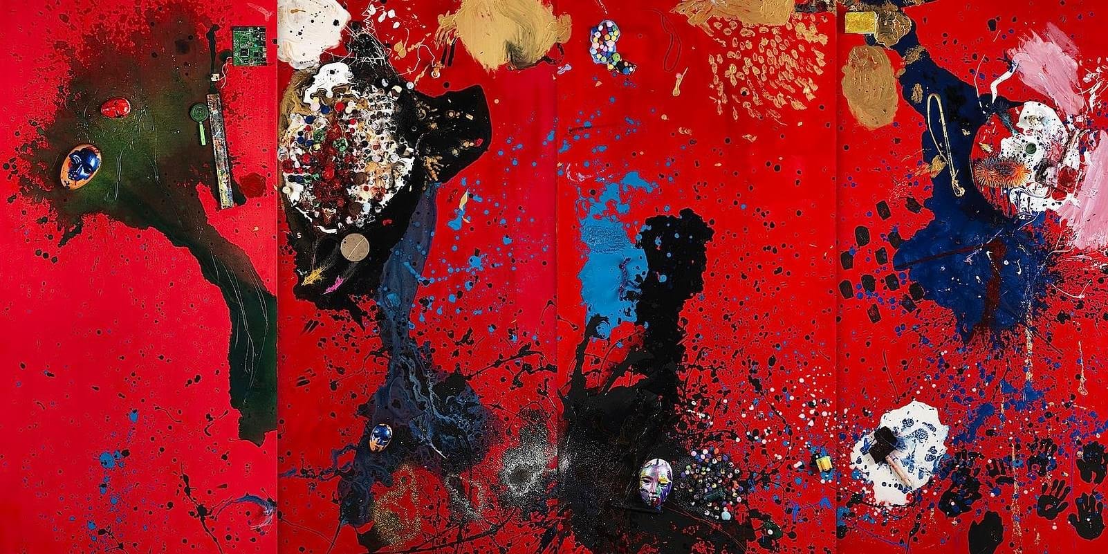 Impressionante: artista abstrata mais jovem do mundo possui somente 7 anos