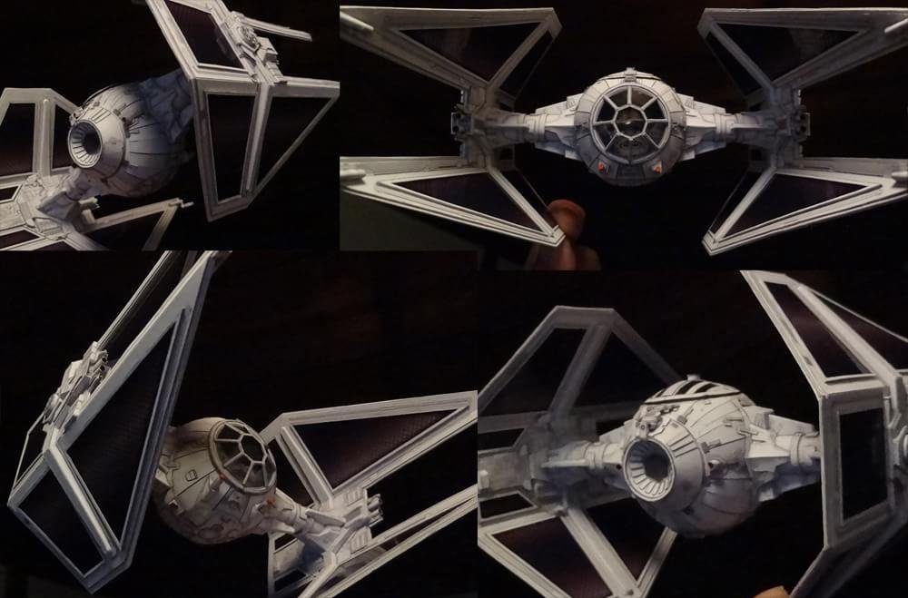 Miniaturas incríveis de papel recriam as espaçonaves mais famosas do cinema