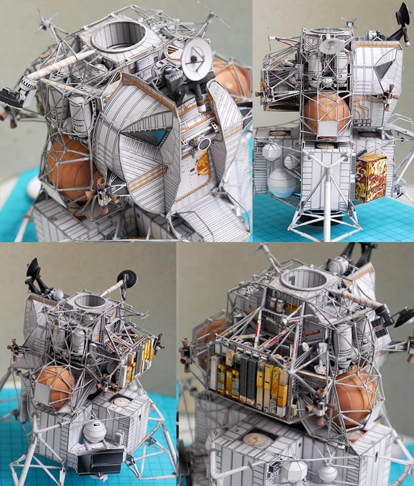 Miniaturas incríveis de papel recriam as espaçonaves mais famosas do cinema