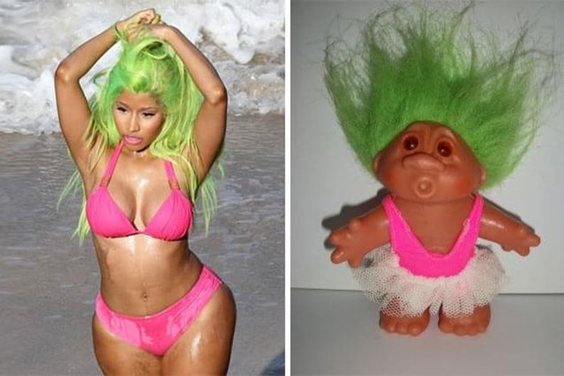 Nicki Minaj e boneca
