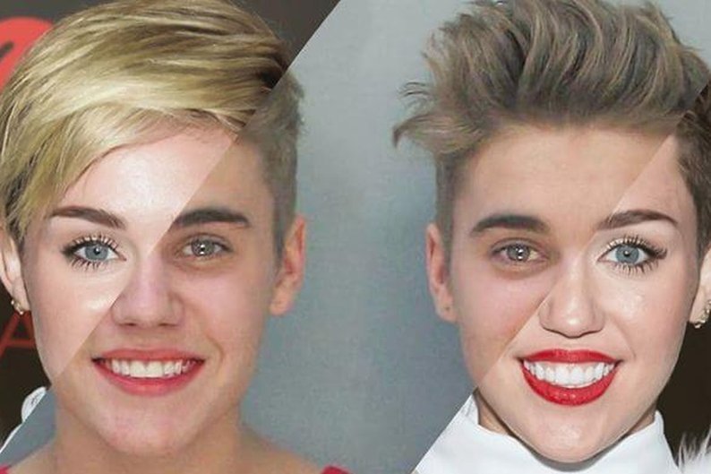Justin Bieber e Miley Cyrus