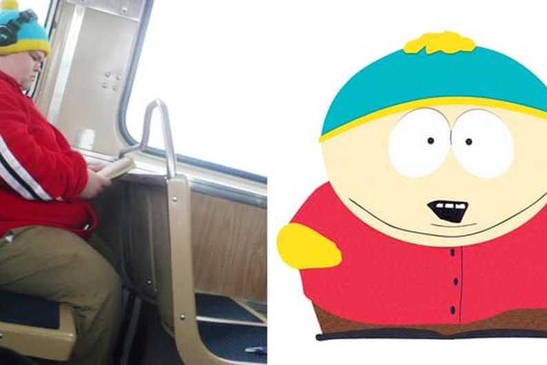 Cartman (personagem de South Park) da vida real