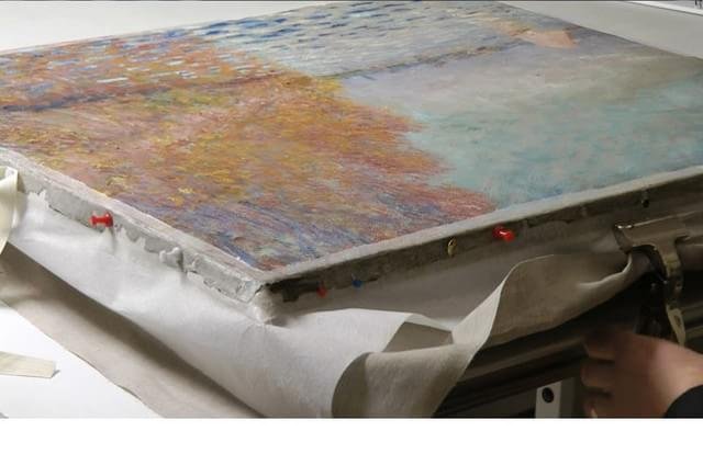 Quadro de Monet leva 3 anos para ser restaurado – entenda como é o processo