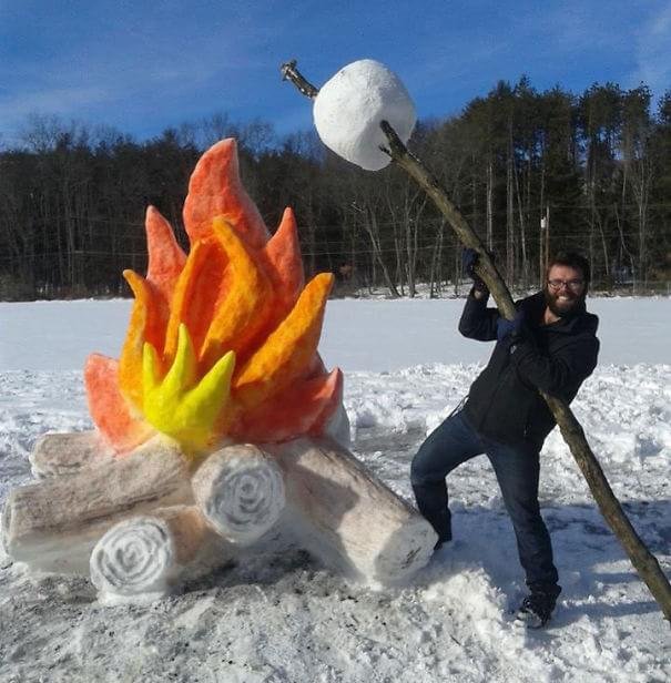 Arte gelada: confira essas 25 esculturas incríveis de neve
