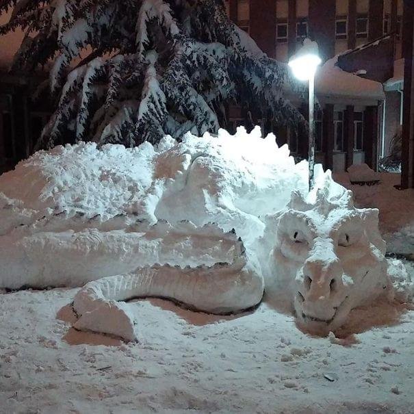Arte gelada: confira essas 25 esculturas incríveis de neve