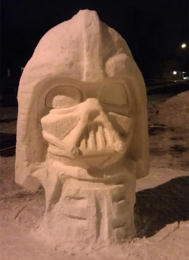 Arte gelada: confira essas 25 esculturas incríveis de neve