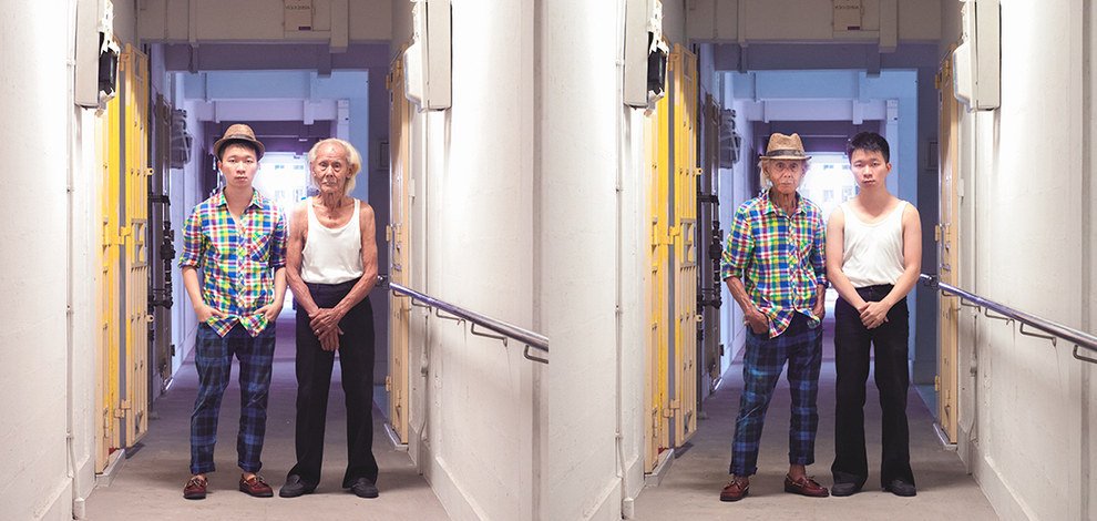 Avós e netos mudam de roupa para mostrar o choque entre gerações